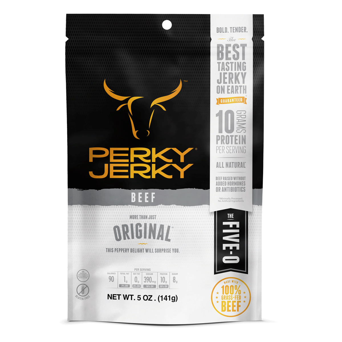 Perky Jerky More Than Just Original Beef 5oz Bag